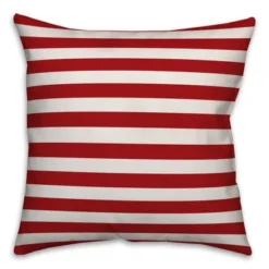Creative Products North Pole Candy Cane Co 16x16 Indoor / Outdoor Pillow