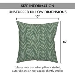 Creative Products Scribble Chevron 3 16 X 16 Indoor / Outdoor Pillow -Home Decor GUEST 03e36236 8c82 499b 876b 61772cf4a01f