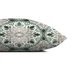 Creative Products Faded Gray Green Medallions 18x18 Indoor / Outdoor Pillow -Home Decor GUEST 0a97d894 b906 4308 815a de30437c0304