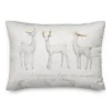 Creative Products Let It Snow Deer 20 X 14 Indoor / Outdoor Pillow