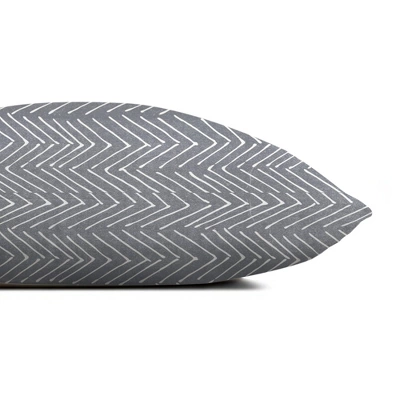 Creative Products Scribble Chevron 2 16 X 16 Indoor / Outdoor Pillow 3 Creative Products Scribble Chevron 2 16 X 16 Indoor / Outdoor Pillow - Image 3