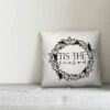 Creative Products Tis The Season Wreath 20x20 Indoor / Outdoor Pillow