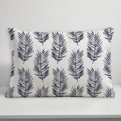 Creative Products Blue Fern Pattern 14x20 Indoor / Outdoor Pillow -Home Decor GUEST 1458a78c c321 42ae a1f9 dfe5694e726e