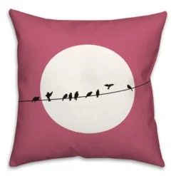 Creative Products Red Plaid 16x16 Indoor / Outdoor Pillow