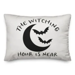 Creative Products The Witching Hour Is Near 14x20 Indoor / Outdoor Pillow -Home Decor GUEST 19e7502e a424 4435 801d 8bfbbf1b8946
