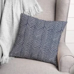 Creative Products Scribble Chevron 1 16 X 16 Indoor / Outdoor Pillow -Home Decor GUEST 1ca50e4c 1f73 4e5b 8350 5e2acebf3fec