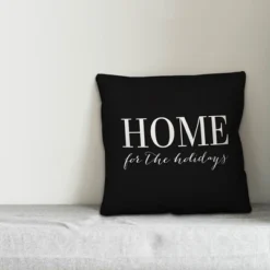 Creative Products Home For The Holidays 16x16 Indoor / Outdoor Pillow