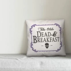 Creative Products The Dead And Breakfast 16x16 Indoor / Outdoor Pillow