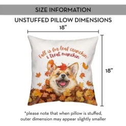 Creative Products Fall Corgi 18 X 18 Indoor / Outdoor Pillow -Home Decor GUEST 223f0c45 1abf 41ed a8e4 53b0f7279206