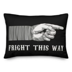 Creative Products Fright This Way 20 X 14 Indoor / Outdoor Pillow -Home Decor GUEST 2265ba4b 5d70 47f1 a780 3f7f7feae6d2