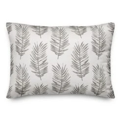 Creative Products Gray Fern Pattern 14x20 Indoor / Outdoor Pillow -Home Decor GUEST 232356d1 5aec 4b52 b18a d800295cf235