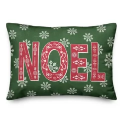 Creative Products Scandinavian Noel 20 X 14 Indoor / Outdoor Pillow