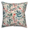 Creative Products Watercolor Christmas Botanical 18 X 18 Indoor / Outdoor Pillow