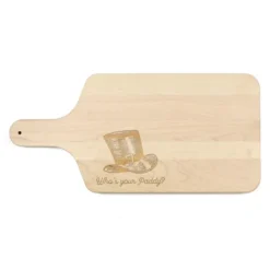 Creative Products Who's Your Paddy 17 X 8 Maple Paddle Cutting Board