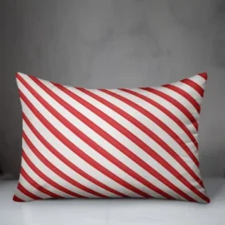 Creative Products Candy Cane Stripes 14x20 Indoor / Outdoor Pillow