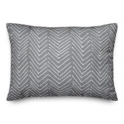 Creative Products Scribble Chevron 17 20 X 14 Indoor / Outdoor Pillow -Home Decor GUEST 361bc372 3359 484f bd53 61f064b0656f