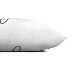 Creative Products Relax Thin Script White And Grey 14x20 Indoor / Outdoor Pillow