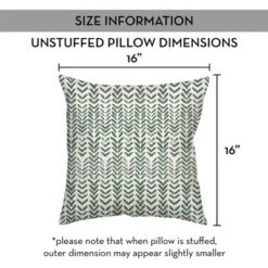 Creative Products Herringbone Print 2 16 X 16 Indoor / Outdoor Pillow -Home Decor GUEST 362dbcd3 4620 491d 8f85 cb067ab14dc5