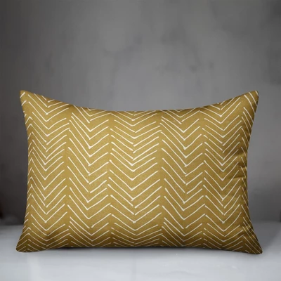 Creative Products Scribble Chevron 20 20 X 14 Indoor / Outdoor Pillow 2 Creative Products Scribble Chevron 20 20 X 14 Indoor / Outdoor Pillow - Image 2