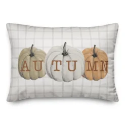 Creative Products Autumn Pumpkins 20 X 14 Indoor / Outdoor Pillow