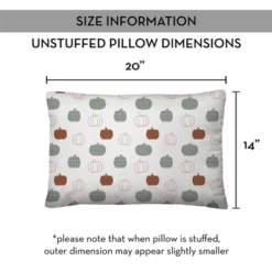 Creative Products Tiny Pumpkin Pattern 20 X 14 Indoor / Outdoor Pillow -Home Decor GUEST 40314635 f43d 4b23 befc 2a03d502dc15