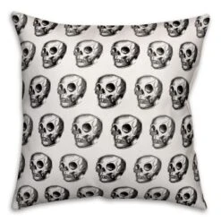 Creative Products Skull Pattern 16x16 Indoor / Outdoor Pillow -Home Decor GUEST 42f905c5 6d3e 4690 b572 c54218eec5b0