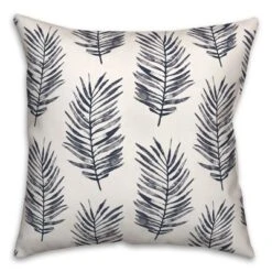 Creative Products Blue Fern Pattern 18x18 Indoor / Outdoor Pillow -Home Decor GUEST 44d23afd df2e 43c4 901c 17ff6d107c85