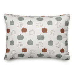 Creative Products Tiny Pumpkin Pattern 20 X 14 Indoor / Outdoor Pillow