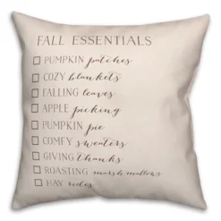 Creative Products Fall Essentials 18 X 18 Indoor / Outdoor Pillow 5 Creative Products Fall Essentials 18 X 18 Indoor / Outdoor Pillow -Home Decor GUEST 470c5aae 1999 4b35 8c3e b1e5e0301dcf