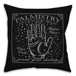 Creative Products Palm Reading 16x16 Indoor / Outdoor Pillow -Home Decor GUEST 482b587b 934a 48d6 9284 7e5bb216ee68