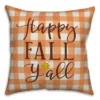 Creative Products Happy Fall Y'all 18x18 Indoor / Outdoor Pillow