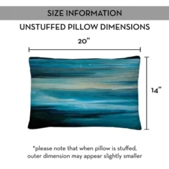 Creative Products Blue Streaks 14x20 Indoor / Outdoor Pillow -Home Decor GUEST 498c9232 78cb 46e5 a2a9 70083a94fd31
