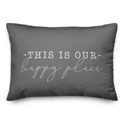 Creative Products This Is Our Happy Place Grey And White 14x20 Indoor / Outdoor Pillow 15 Creative Products This Is Our Happy Place Grey And White 14x20 Indoor / Outdoor Pillow -Home Decor GUEST 49e377fe 60ad 4b3d b2f4 dd7e911720c3