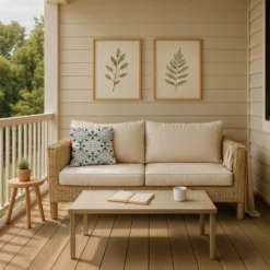 Creative Products Faded Gray Green Medallions 18x18 Indoor / Outdoor Pillow -Home Decor GUEST 4fba6b5c 6bb6 4436 8667 a99a421ec444