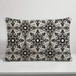 Creative Products Faded Black Gray Medallions 14x20 Indoor / Outdoor Pillow 12 Creative Products Faded Black Gray Medallions 14x20 Indoor / Outdoor Pillow -Home Decor GUEST 522a9d6c d594 4cc0 bb22 24ed4d9e6dbb