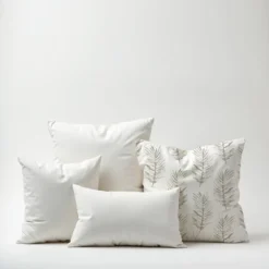 Creative Products White Fern Pattern 18x18 Indoor / Outdoor Pillow -Home Decor GUEST 5e2acb3e cad0 4952 8461 91c8e68c4318