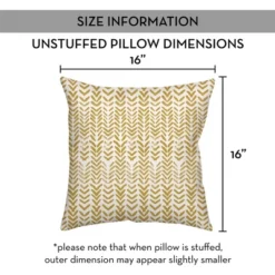 Creative Products Herringbone Print 5 16 X 16 Indoor / Outdoor Pillow -Home Decor GUEST 5f641b9c 737b 4602 a5da 043ee2650de1