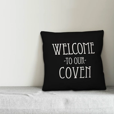 Creative Products Welcome To Our Coven 18x18 Indoor / Outdoor Pillow 2 Creative Products Welcome To Our Coven 18x18 Indoor / Outdoor Pillow - Image 2