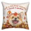 Creative Products Fall Corgi 18 X 18 Indoor / Outdoor Pillow