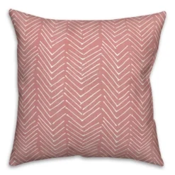 Creative Products Scribble Chevron 4 16 X 16 Indoor / Outdoor Pillow
