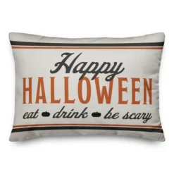 Creative Products Happy Halloween 20 X 14 Indoor / Outdoor Pillow -Home Decor GUEST 64f2ef2f da9a 428c 93fe 946a859e847a