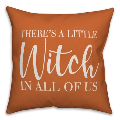 Creative Products There's A Little Witch In All Of Us 20x20 Indoor / Outdoor Pillow 2 Creative Products There's A Little Witch In All Of Us 20x20 Indoor / Outdoor Pillow - Image 2