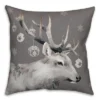 Creative Products Christmas Reindeer 18 X 18 Indoor / Outdoor Pillow