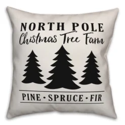 Creative Products North Pole Christmas Tree Farm 20x20 Indoor / Outdoor Pillow -Home Decor GUEST 6c6947fa 5cb6 4ae6 8cb8 5308485147a7 1