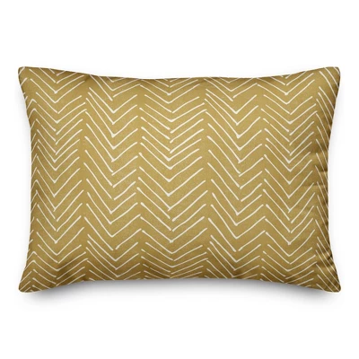 Creative Products Scribble Chevron 20 20 X 14 Indoor / Outdoor Pillow 3 Creative Products Scribble Chevron 20 20 X 14 Indoor / Outdoor Pillow - Image 3