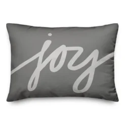 Creative Products Joy Script 20 X 14 Indoor / Outdoor Pillow