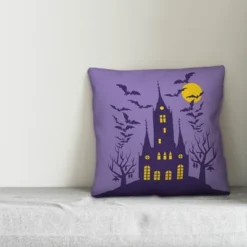 Creative Products Haunted House 20x20 Indoor / Outdoor Pillow