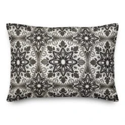 Creative Products Faded Black Gray Medallions 14x20 Indoor / Outdoor Pillow 17 Creative Products Faded Black Gray Medallions 14x20 Indoor / Outdoor Pillow -Home Decor GUEST 735f1751 ad46 45b7 8403 422e22c12980