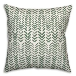 Creative Products Herringbone Print 2 16 X 16 Indoor / Outdoor Pillow