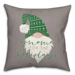Creative Products Gnome Holidays 18 X 18 Indoor / Outdoor Pillow